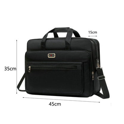 Travel Laptop Messenger Bag Business Office Bag Multi-Functional Shoulder Bag Style 1