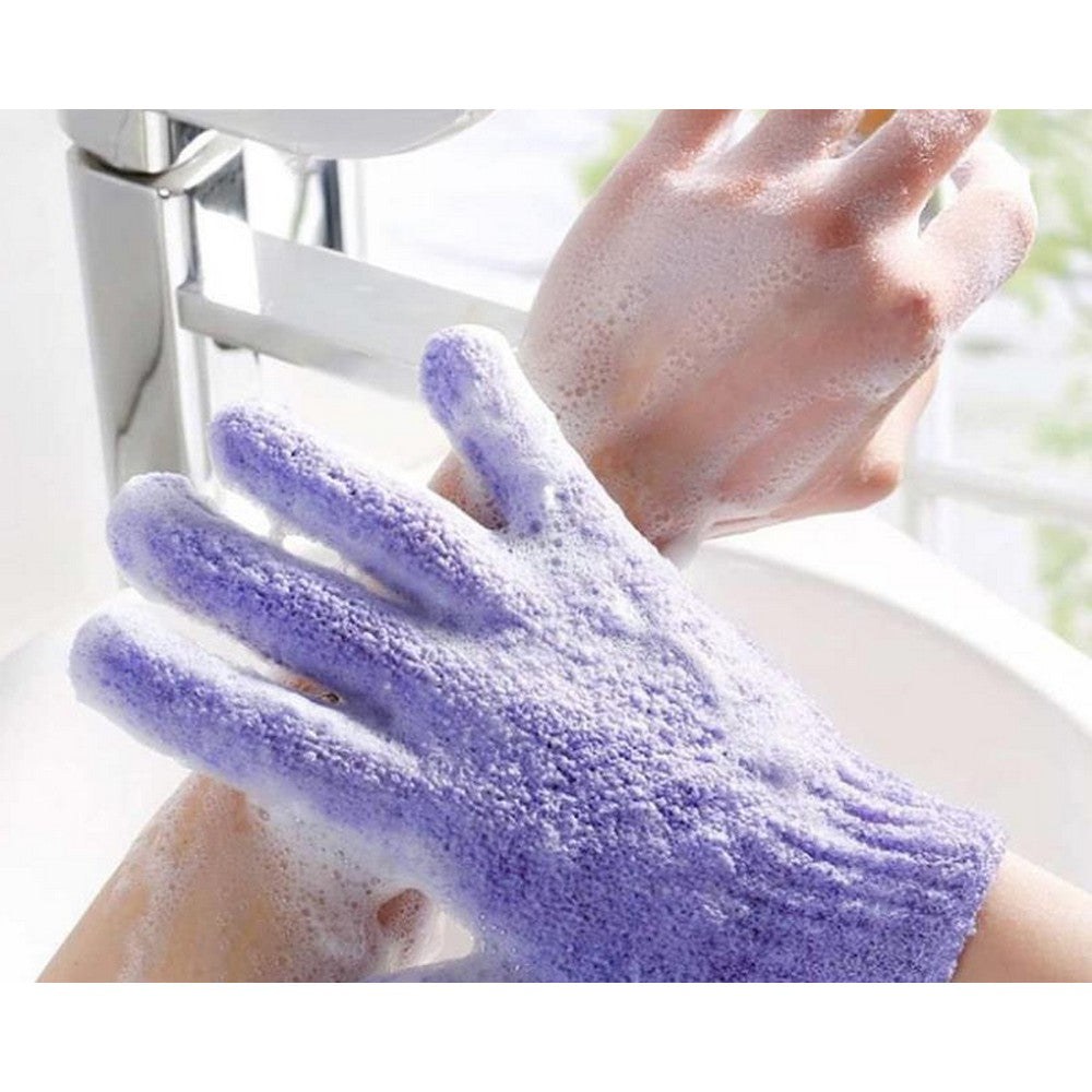12Pcs Exfoliating Gloves for Shower Body Exfoliator Glove Spa Hand Scrubber
