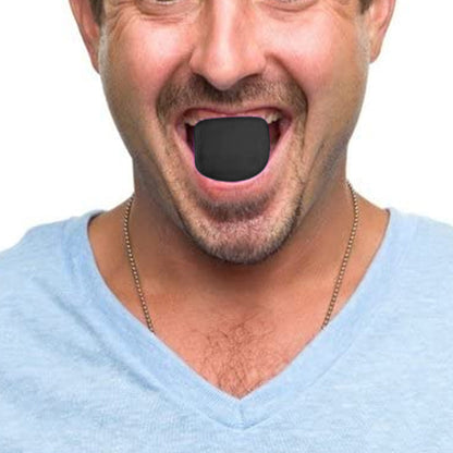 Set of 2Pcs JawLine Exercise Facial Jaw Muscle Exerciser Neck Face Toning Tool Black