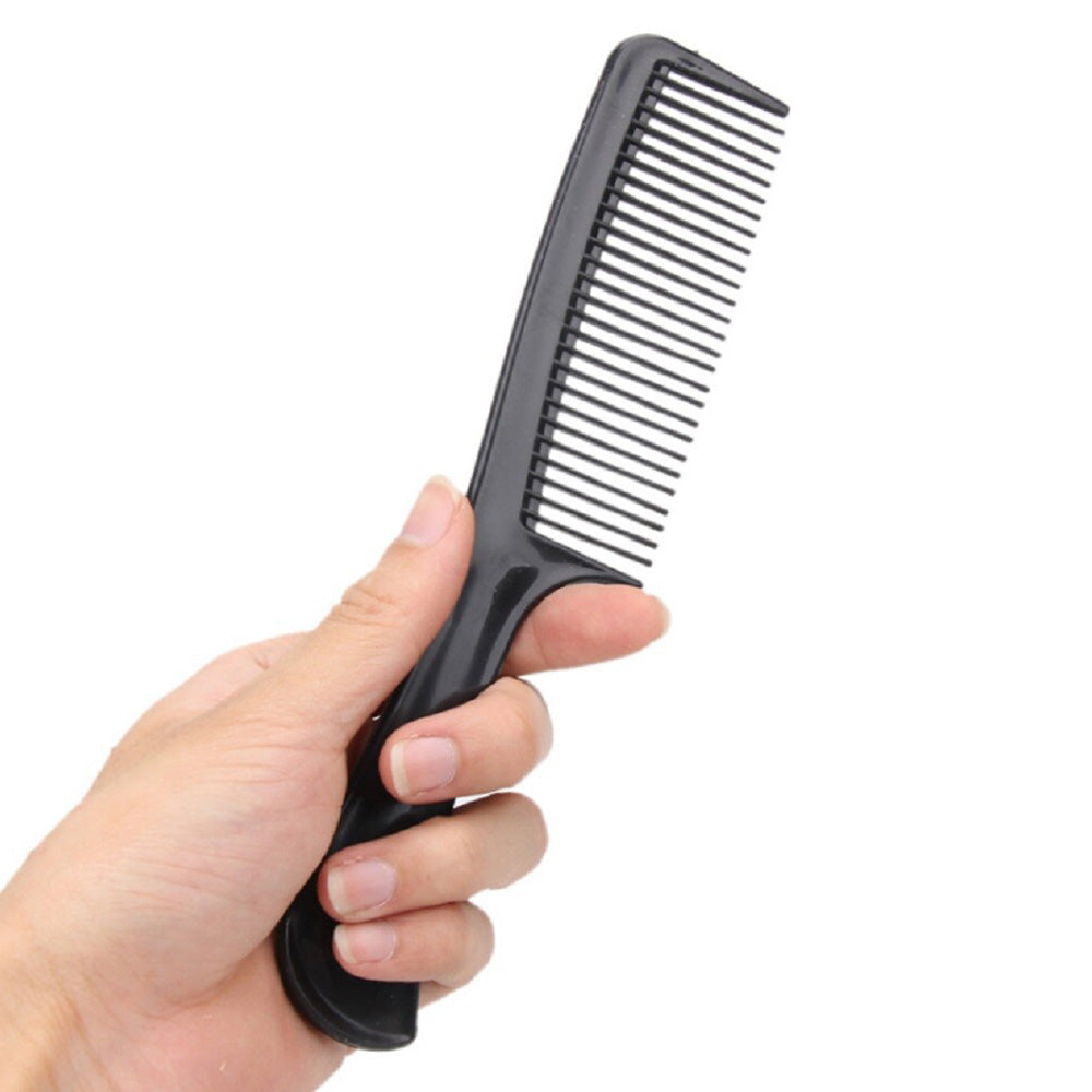 10Pcs Hair Brush Set with PVC Storage Box for Barbershop Salon and Home Use