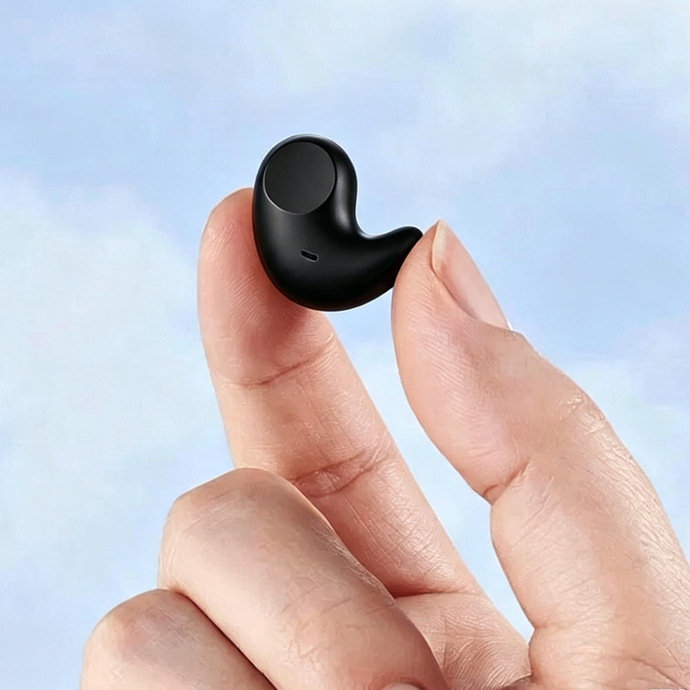 Sleep Earbuds Bluetooth 5.3 In Ear Headphones for Sleeping - Black