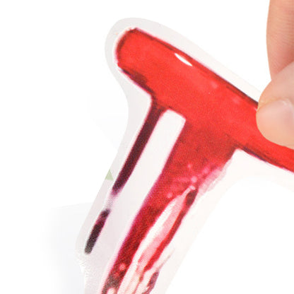 2Pcs Inspirational Quote Wall Paper Removable Motivational Wall Art Letters Words Decals