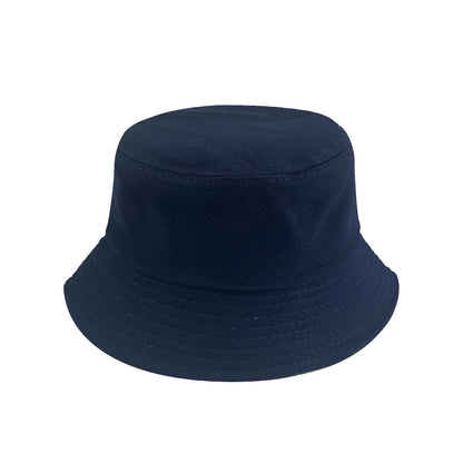 Unisex Bucket Hat Cotton Outdoor Beach Sun Cap Navy