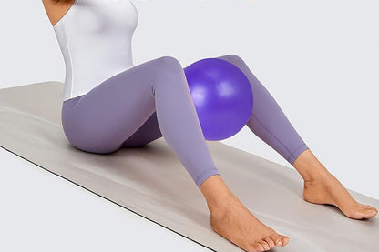 13PCS Home Pilates Kit With Yoga Ball Resistance Band Pilates Ring -Purple Color