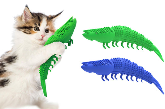 Small Dog Cat Toothbrush 360 Degree Silicone Cat Dental Care Oral Hygiene