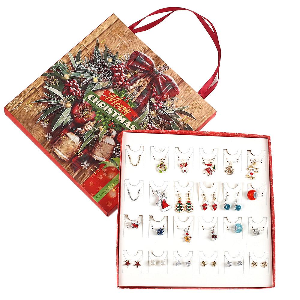 Christmas Advent Calendar DIY Jewelry Countdown Calendar