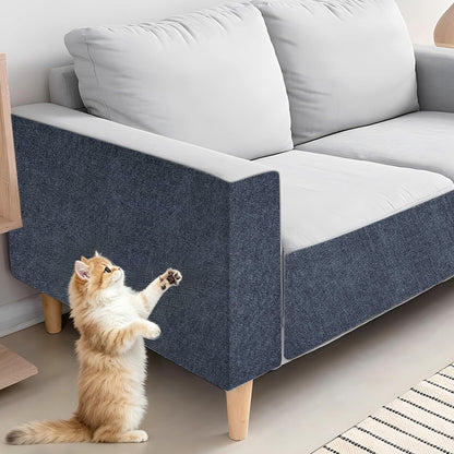 Self-Adhesive Cat-Scratch Protector for Sofa Wall Door - Dark Grey