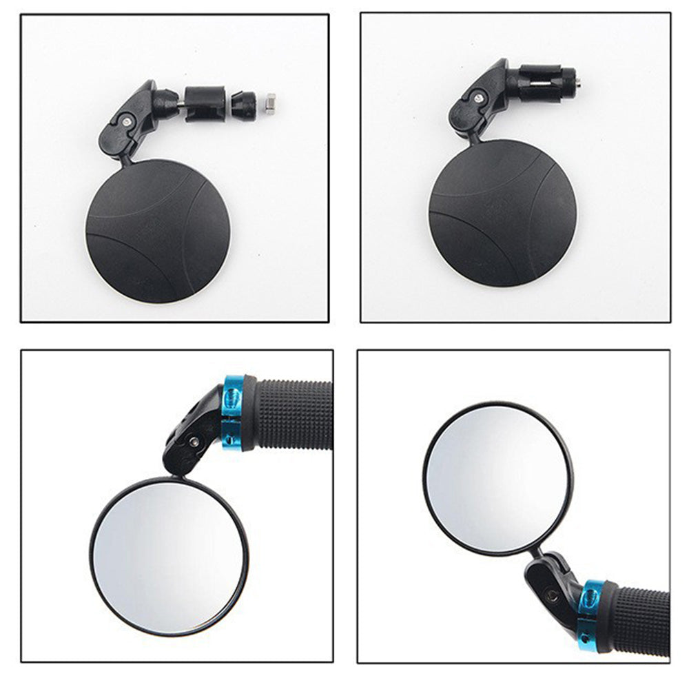 2 PCS Adjustable Handlebar Bike Mirrors ââ‚?Rearview for Mountain & Road Bikes