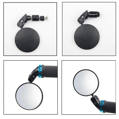 2 PCS Adjustable Handlebar Bike Mirrors ââ‚?Rearview for Mountain & Road Bikes