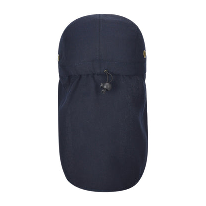Summer Sun Hat Baseball Cap with Wide Brim and Extended Visor - Blue