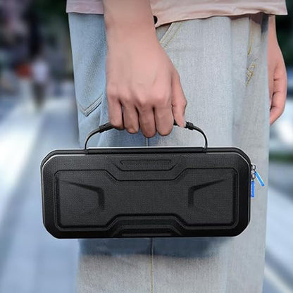 Portable Handheld Storage Case Protective Carry Bag for PS5 Portal Travel Use-Black