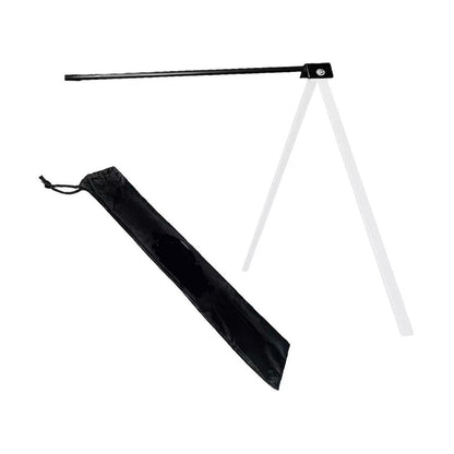 Foldable Football Kicking Tee Portable Field Goal Kicking Holder Stand Football Training Practice Equipment White