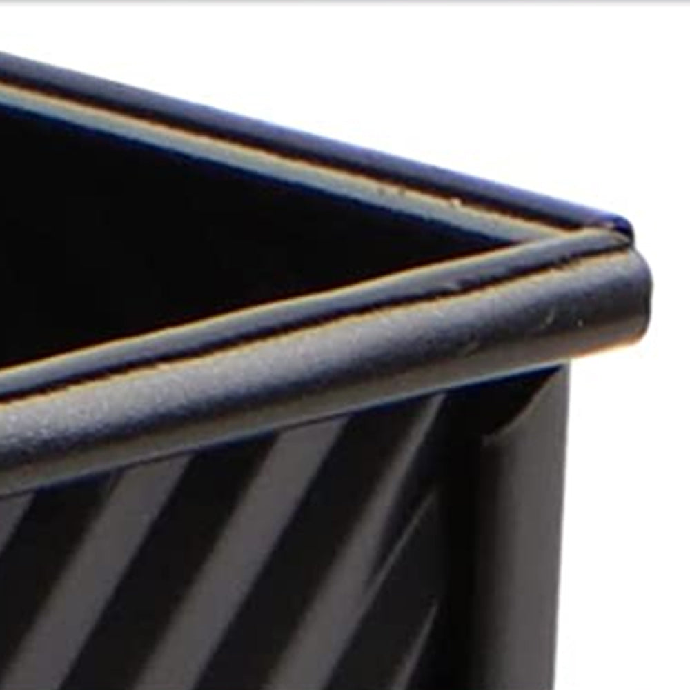 Non-stick Loaf Pan with Lid Carbon Steel Bread Mold for Toast Oven Baking Black