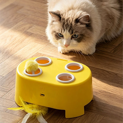 3 in 1 Automatic Electric Cat Teaser Wand Toy