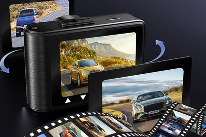 Dual 4K Front & 1080P Rear Dash Camera for Cars with WiFi and Night Vision