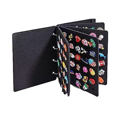 Shoe Charms Organizer Charms Display Holder Black