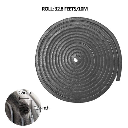 32.8 FT Weather Stripping Self Adhesive Door Seal Strip Window Stripping Weather Strips