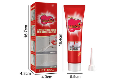 2Pcs Stain Remover Gel Tube Tile Grout Cleaner Cleaning Gel For Bulk Floor Wall Tile Gaps Washing Machine Fridge