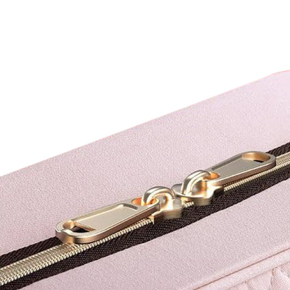 Travel Toiletry Bag with Wet Dry Separation Pocket Multi-Compartment Hanging Makeup Organizer Pink