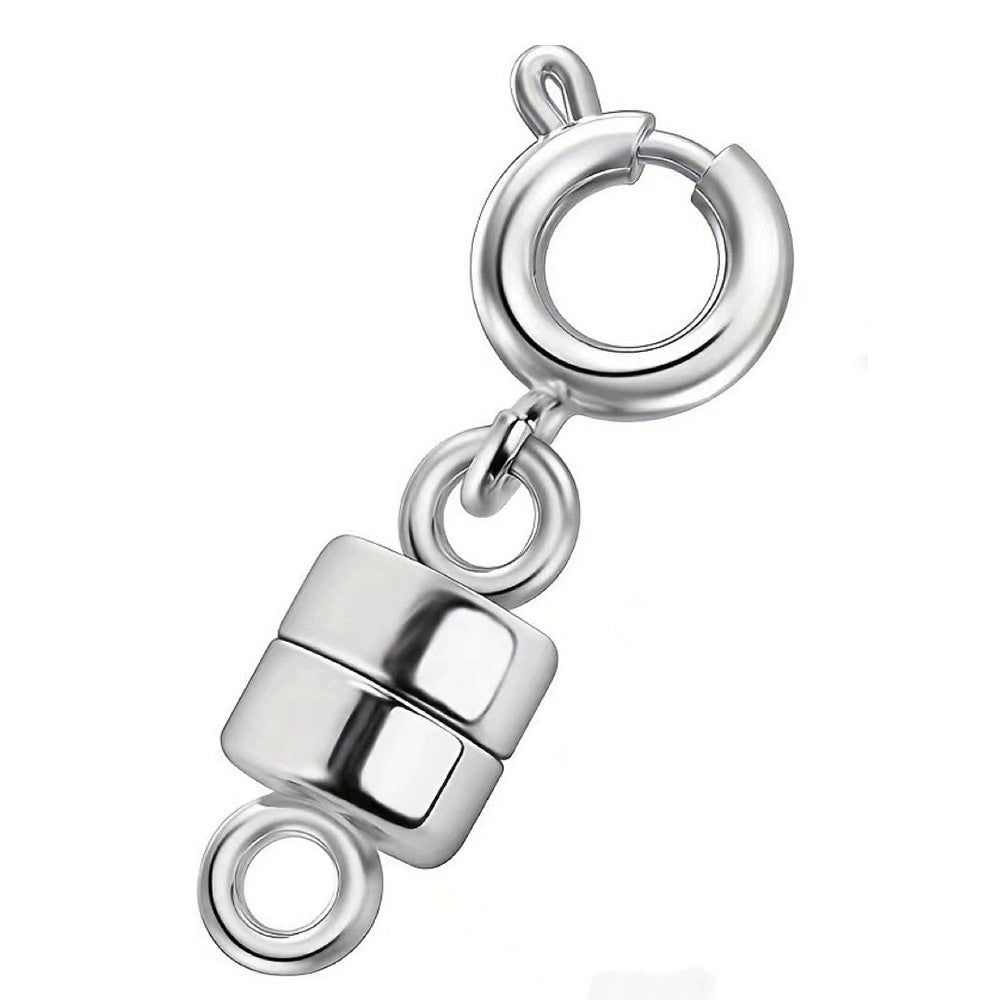 20Pcs Set Necklace Extenders and Clasps for Bracelet Chain Extension Jewelry Repair Kit White