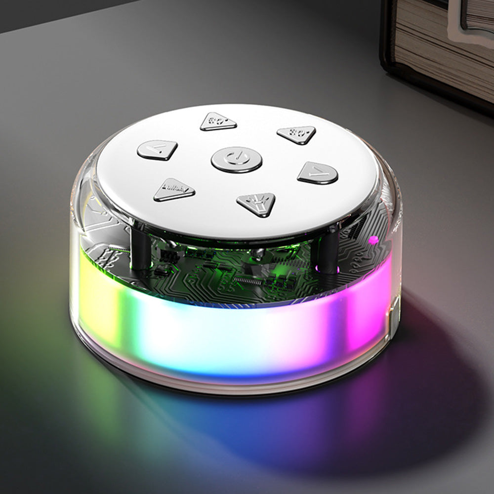 Portable White Noise Machine for Sleeping with Night Light Bluetooth Speaker & Sleep Timer