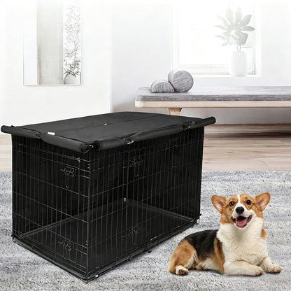 Breathable Oxford Fabric Dog Crate Cover