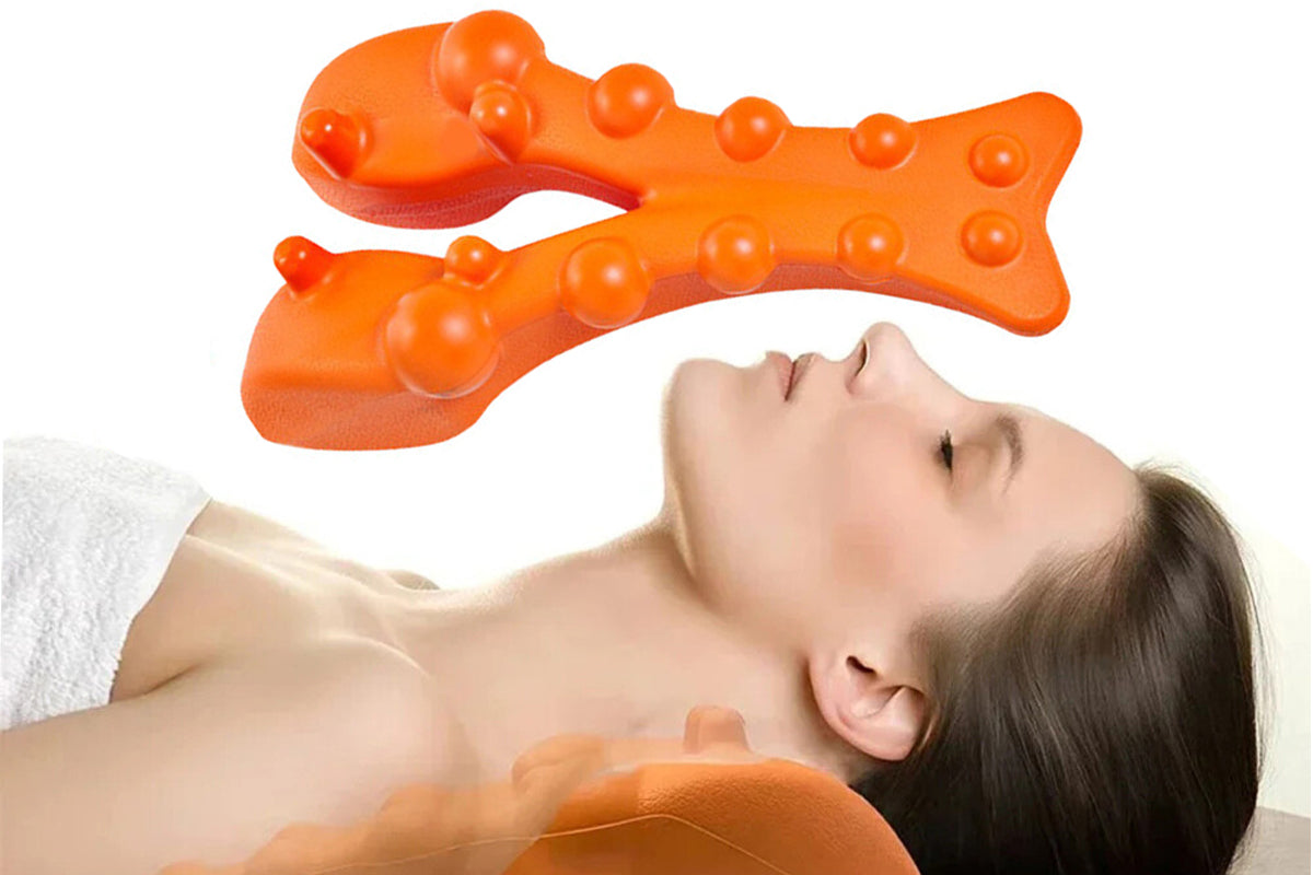 Neck Relaxer Cervical Relaxer Neck Pillow Lumbar Pillow Trapezius Trigger Point Massager