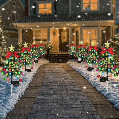 Christmas Tree Outdoor Solar Lights ¨C Waterproof Yard Garden & Lawn Decoration Style 1