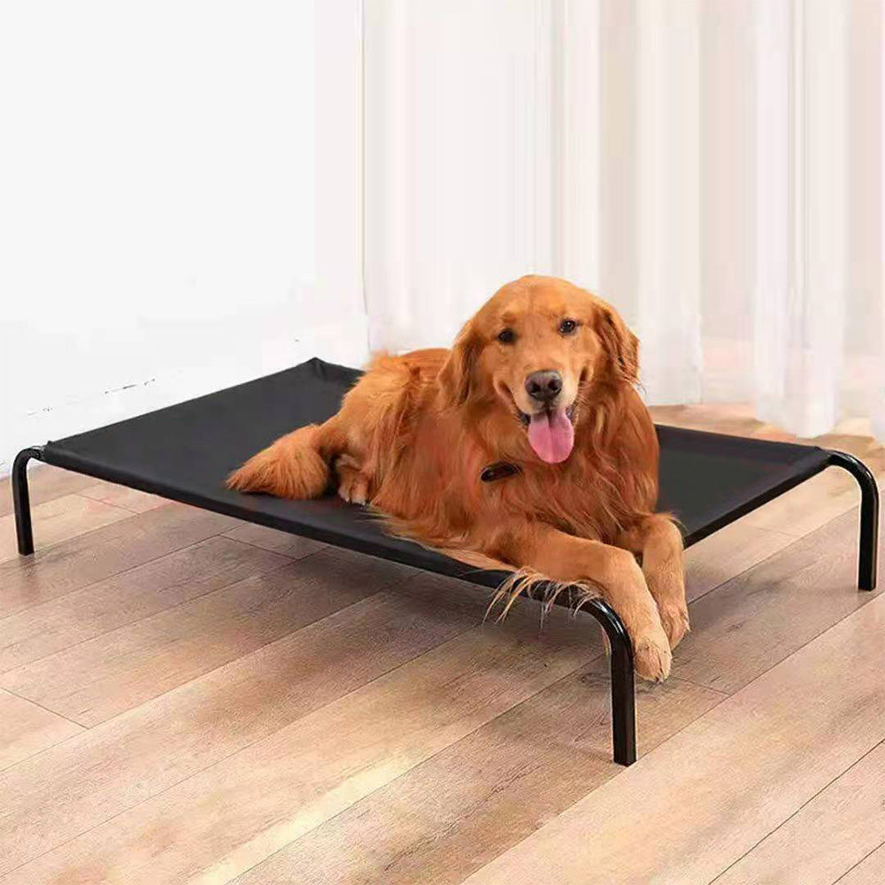 Heavy Duty Raised Pet Bed Elevated Trampoline Mesh Hammock for Dogs and Pets