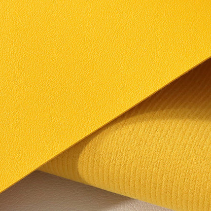 Large PU Leather Desk Mat Waterproof Non Slip Mouse Pad for Office Home-Yellow