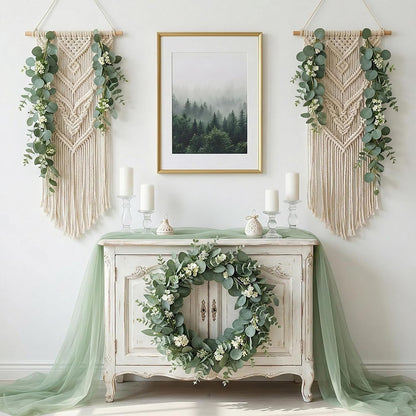 130Pcs Artificial Eucalyptus Leaves Bundle