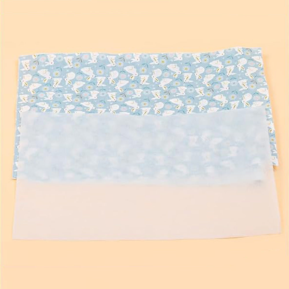 Lightweight Fusible Interfacing Roll Iron-On for Sewing and Crafts -White