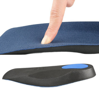 3/4 Support Insoles Orthotic Arch Flat Feet Plantar Fasciitis Arches Shoe Pad