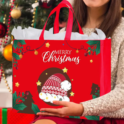 48 Pack Christmas and Halloween Handled Gift Shopping Bags