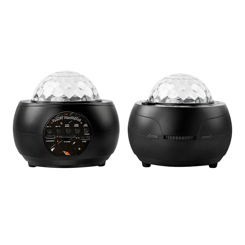 Bluetooth Speaker Star Projector Night Light with 10 Color Modes