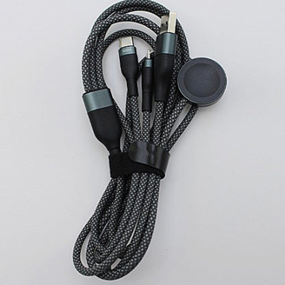 3-in-2 USB-C Charging Cable for Apple Watch iPhone Type-C Multi Fast Charging Cable