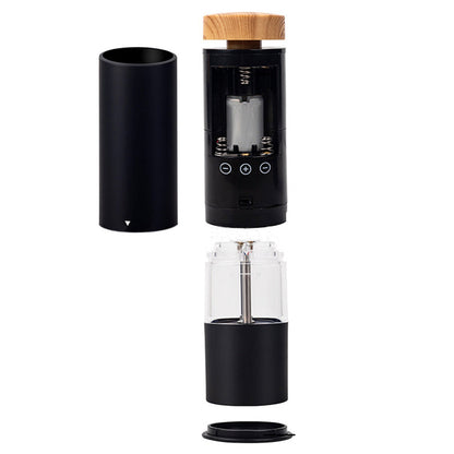 2PCS Electric Pepper Grinders ââ‚?LED Light & Adjustable Coarseness