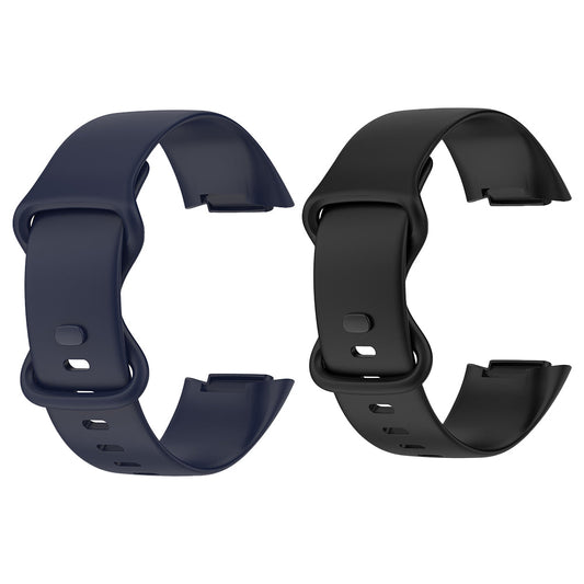 Silicone Watch Strap Wristband for Fitbit Charge 5-Small Style 3