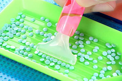5D Diamond Painting Tools Set DIY Art Craft Pen Accessories Kit -Pink