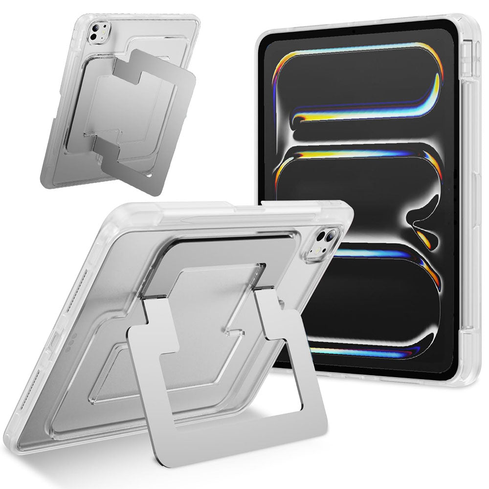 Kickstand Protective Cover for iPad mini 6 iPad 10 iPad Air 4 - White
