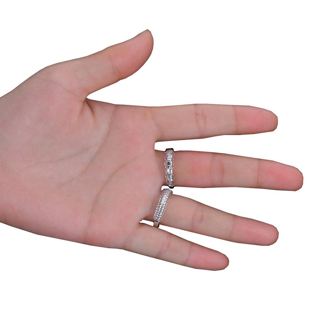 20 Transparent TPU Wraparound Ring Size Adjusters