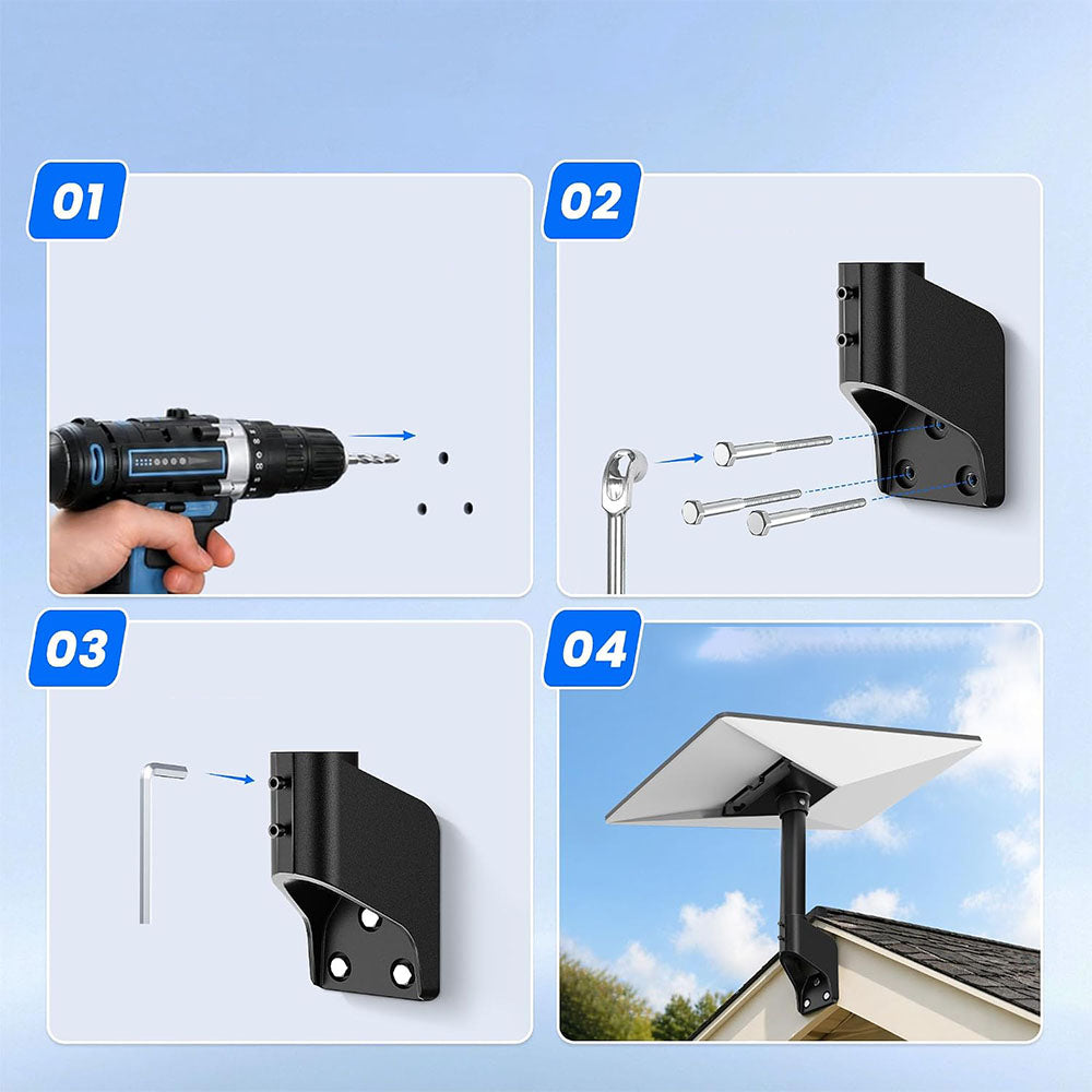 360 Degree Roof Mount for Starlink Gen 3 Gen 4 and Gen 4X