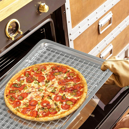 2Pcs Stainless Steel Baking Cooling Rack Oven