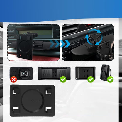 CD Slot CarPlay Screen Mount for 7-10.5 Inch Screens