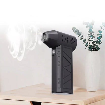 Portable Electric Jet Dry Blower Compressed Air Duster Turbo Fan for Home Car Computer Keyboard Cleaning