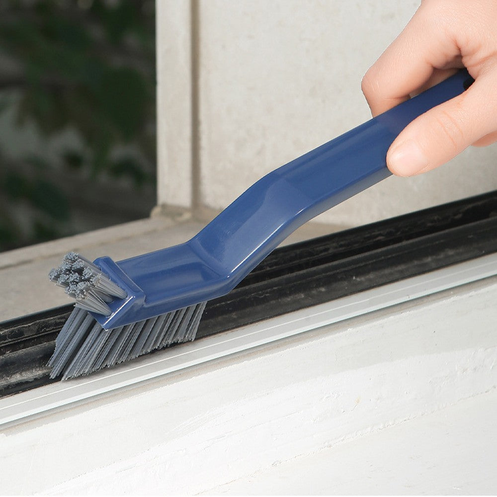 2Pcs Multifunctional 2-in-1 Crevice Gap Cleaning Brush