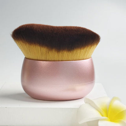 Extra Large Body Makeup Brush for Self Tanner & Liquid Cream Blending Pink