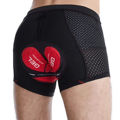 Silicone Gel Padded Cycling Underwear for Mountain & Road