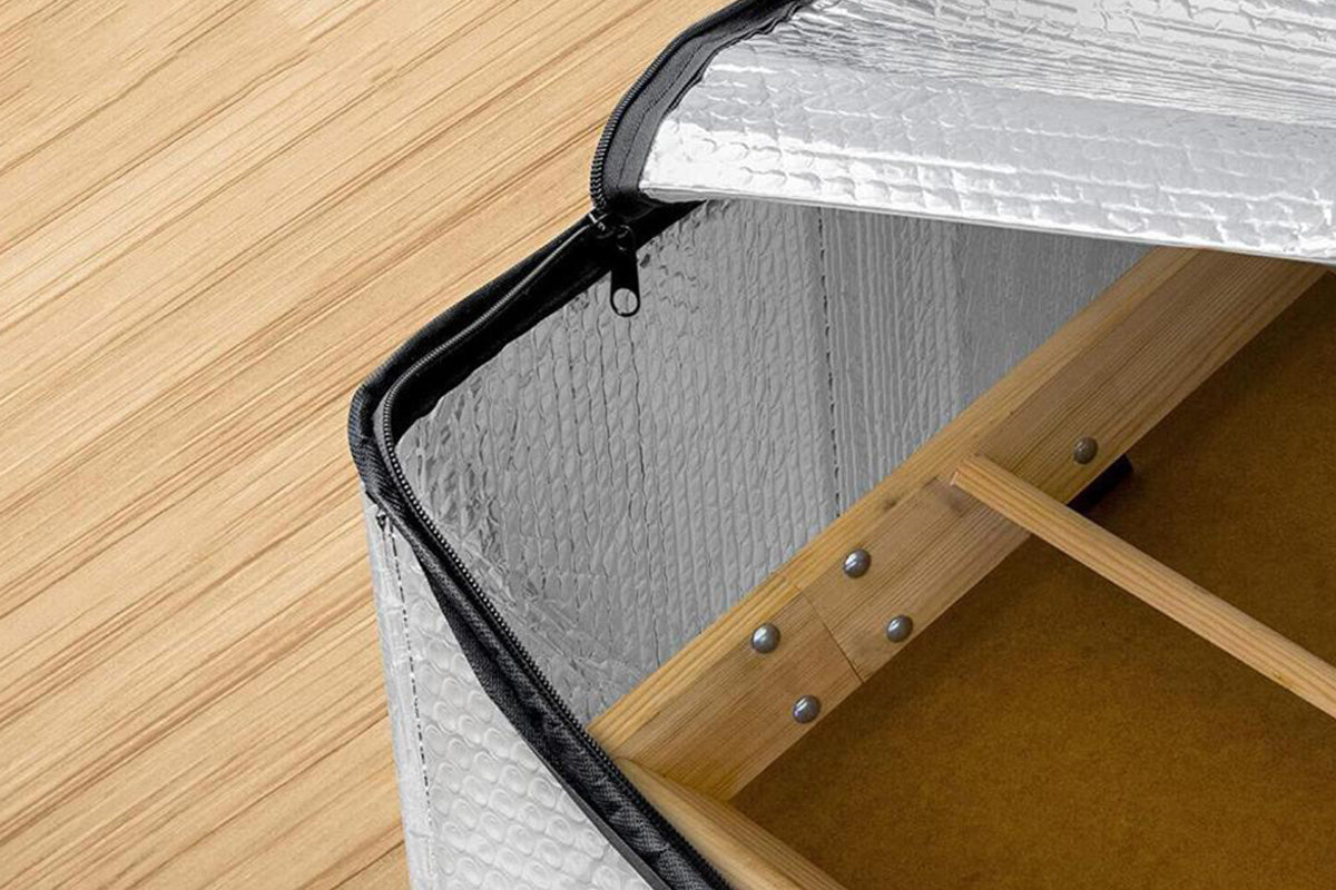 Attic Stairs Insulation Cover with Zipper Seal Thermal Barrier Dustproof Tent