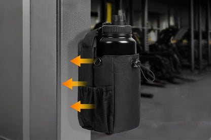 Fitness Bag Large Capacity Outdoor Shoulder Water Bottle Holder